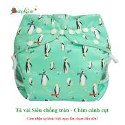 Bộ tã vải BabyCute ban Đêm Siêu chống tràn size L 14-24 kg 1 Vỏ + 1 Lót