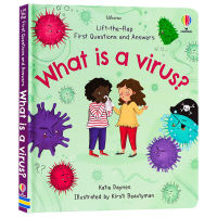 Usborne What is a Virus? Yusborne ไวรัสคืออะไร? ถาม-ตอบ พลิกหนังสือ