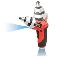 EUROX ไขควงไร้สาย3.6 V II สว่านไร้สาย รุ่น Li-Ion Cordless Screw Driver - สีแดง/ดำ