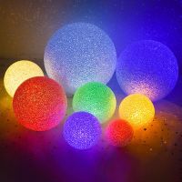 Luminous Ball Light String Decorative Lights In Hand Colorful Lights Valenties Day Christmas Lights Stage Performance Crystal Bulbs  LEDs HIDs