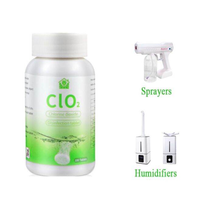 Healthy Chlorine Dioxide Tablet Hypochloric Acid ClO2 Antibacterial