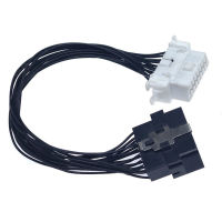 รถ16-Pin Cable Connector Obd2 Extension Cable สำหรับ Auto Audio Video Converter อุปกรณ์เสริม Tail Line