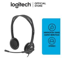 Logitech H111 STEREO HEADSET ชุดหูฟังพร้อมไมโครโฟน 3.5 มม. สำหรับ Gamer GAMING Music Calling