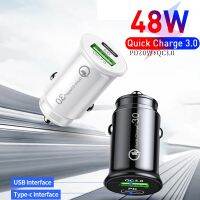 อะแดปเตอร์ชาร์จที่ชาร์จแบตในรถเร็ว GaN USB PD 48W/70W,อะแดปเตอร์โทรศัพท์สำหFlag man iPhone 13 12 14Pro สูงสุด Xiaomi 12Pro Samsung Android Charge
