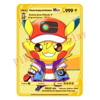 【LZ】 27 Styles Pokemon Pikachu Cosplay  Ash Ketchum Goku JoJo Gold Metal Toys Hobbies Hobby Collectibles Game Collection Anime Cards