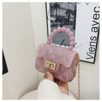 2022 popular super fire transparent jelly bag portable mini bag childrens small bag net red girl lovely small