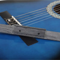 1 Pcs กีตาร์อะคูสติกเปลี่ยน Ebony Bridge ใหม่6 String Rosewood Saddle Thru Guitar Bridge สำหรับ Acoustic Classical Guitar