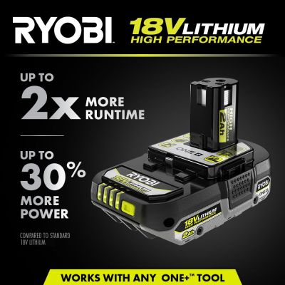 (ส่งด่วน ของแท้) RYOBI 18V ONE+™ 2.0AH Lithium+ Compact Battery ,Ryobi  แบตเตอรี่ลิเธียม  18 Vของใหม่ จำนวน 1 ก้อน