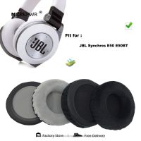 Morepwr New Upgrade Replacement Ear Pads for JBL Synchros E50 E50BT Headset Parts Leather Cushion Velvet Earmuff Sleeve Cover