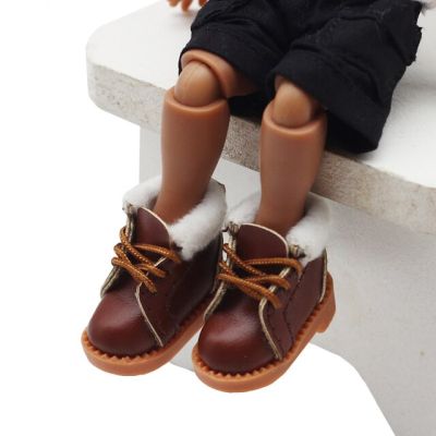 รองเท้าบูทฤดูหนาวตุ๊กตา Bjd 1/12 Dod รองเท้าตุ๊กตา Ob11ใหม่สำหรับของเล่นอุปกรณ์เสื้อผ้าตุ๊กตา Obitsu 11 Gsc