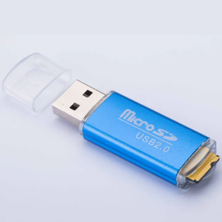 หลายสี-usb2-0-เครื่องอ่านการ์ดหน่วยความจำสำหรับไมโคร-sd-mmc-sdhc-tf-นานาชาติ