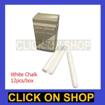 Colorations NODUST White Dustless Chalk Pack of 100