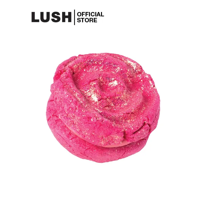 Lush บับเบิ้ลรูน บับเบิ้ลบาธ บาร์ สบู่ตีฟอง Rose Jam Bubbleroon Bubble