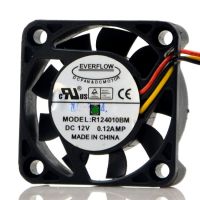 For EVERFLOW 4010 12V 0.12A R124010BM 4CM chassis cooling fan