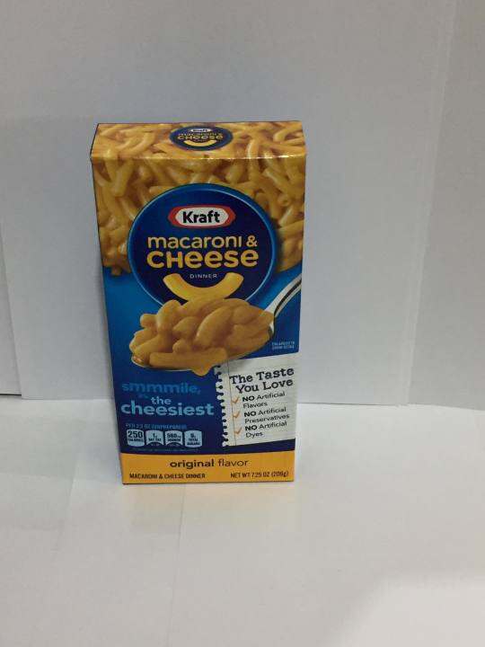 Kraft Macaroni & Cheese Dinner 206g (Expiration Date July 16, 2022