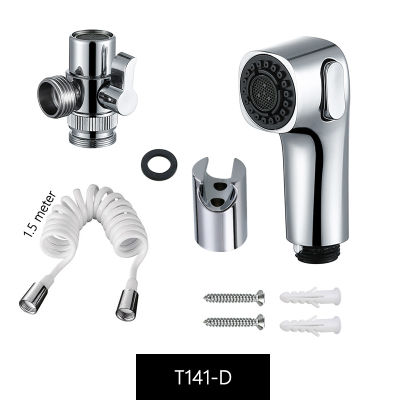 Basin Tap External Shower Head Warm Bidet Sprayer Kit. Bathroom &amp; Kitchen Faucet Adapter Accessories Chrome Shower DIY