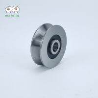 Deep V-groove angle 60 degree bearing bore 8mmdiameter 40mmthickness 12mm sliding gate roller/pulley/wheels. 2pcs/lot