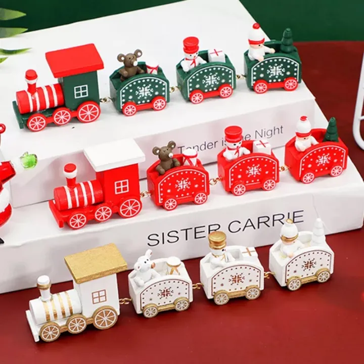 yohei-ของเล่นรถไฟไม้-ของตกแต่งปีใหม่และคริสต์มาส-christmas-train-ของขวัญคริสต์มาส-รถไฟคริสต์มาส-ตกแต่งคริสมาส