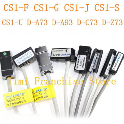 กระบอกลมนิวเมติก Proximity Switch CS1-G D-C73 CS1-J CS1-S CS1-U CS1-F D-Z73สายแม่เหล็ก Reed Switch