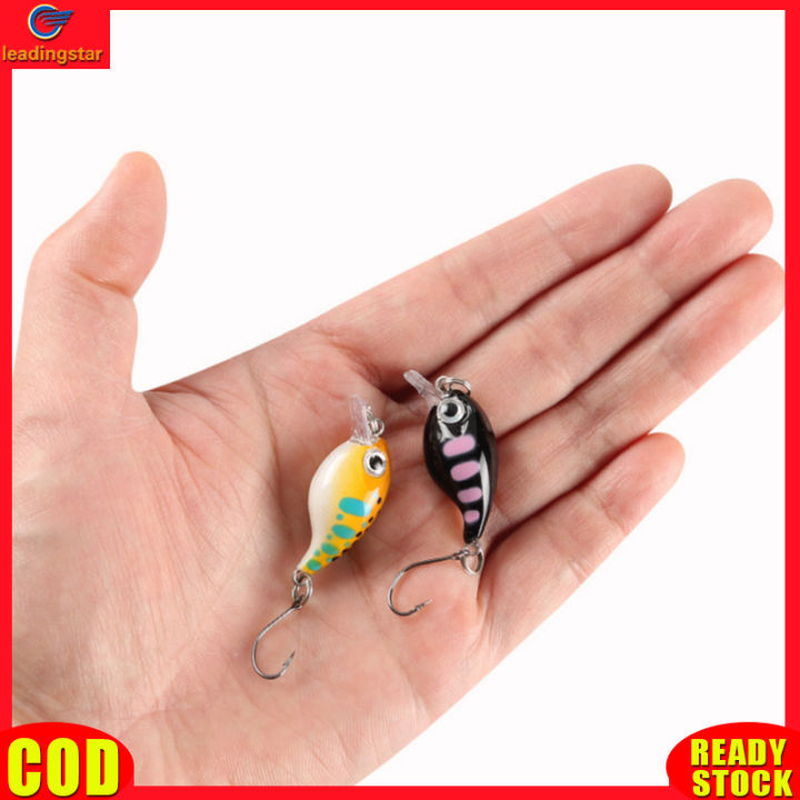 leadingstar-rc-authentic-2-1g-3-6cm-fishing-bait-set-mini-wobbler-with-single-hook-high-strength-3d-eyes-hard-bait-fishing-supplies