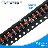 ❏✑♤ 100PCS 1/2W 0.5w Zener diode ZMM 2V4 - 47V 3V 3V3 3V9 4V7 5V1 7V5 8V2 10V 12V 15V 16V 18V 20V 24V 30V 47V LL34 SMD diode package