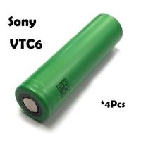 4ก้อนถ่านชาร์จ Sony VTC6 mod battery 18650 2600 Lithium-ion battery Li-ion, 2600 mAh ถ่านไฟฉาย รถบังคับ วิทยุ ถ่านชาร์จ ไฟฟ้า +Ultrafire Charger