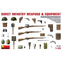 โมเดลประกอบ MiniArt 1/35 MI35102 SOVIET INFANTRY WEAPONS