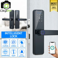 Intelligent Lock Tuya ล็อคประตูอัจฉริยะ FingerPrint,Password,Card,Key,Application สแกนลายนิ้วมือ รหัส กุญแจ แอพ / กลอนประตู