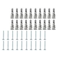 50 Sets Self Tapping Stainless Steel Screws Expansion Screw Ground Installation Tools Multipurpose Fixings Screws Nails Screws  Fasteners