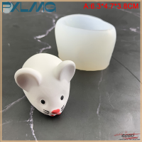 Follow Get More【PXLMG】 3D รูปร่างเมาส์ซิลิคอนแม่พิมพ์ DIY เค้กวุ้นอบมูสเค้กแม่พิมพ์หัตถกรรม