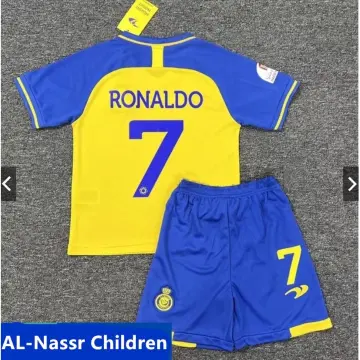 22/23 Kids Al-Nassr FC Home Kit Online