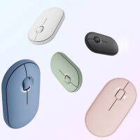 Pebble Cute M350 2.4G Wireless Mouse For MacBook PC Notebook Bluetooth Mouse Dual Mode With USB Receiver Multi-link Office Mouse