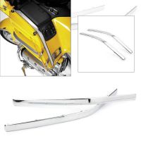 GL1800 Motorcycle Front Side Fai Cowl Edge Molding Trim For Honda Wing GL 1800 2001 2002 2003 2004 2005 2006 Chrome