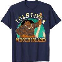 Cartoon Moanas  and Moanas Crab Monster graphic cotton O-neck T-shirt for men