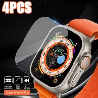 ●✸ 4PCS Tempered Glass for Apple Watch Ultra 49mm Screen Protector Anti-Scratch for Smartwatch Apple Watch Ultra 49mm HD Glass