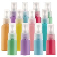 20pcs 10/30/50ml Spray Bottle Mist Perfume Atomizer Travel Colorful Plastic Refillable Bottles Sprayer Empty Cosmetic Container Travel Size Bottles Co