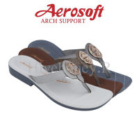 ☁️FW8064☁️ รองเท้าแตะเพื่อสุขภาพ aerosoft arch support(แอโร่ซอฟ)