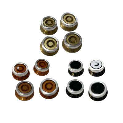 Professional Timbre and Volume Speed Control Knobs Replaces Electric Guitar Bass Accessories