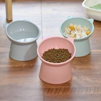 Cat Bowl High Foot Dog Bowl 45°Neck Protector Cat Pet Food Water Bowl Hot Sale Pet Feeding Cup Pet Feeder Bowl