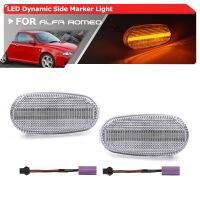 For Alfa Romeo MiTo 955 147 GT 937 Fiat Bravo II Dynamic Canbus Led Side Marker Blinker Arrow Turn Signal Indicators Lamp