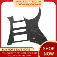 ToolHome- HSH กีตาร์ไฟฟ้า Pickguard พีวีซีเลือกยามรอยขีดข่วนสำหรับ Ibanez G250กีต้าร์เปลี่ยนมุกสีดำ3ชั้น