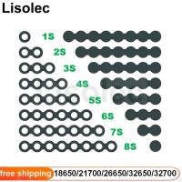 18650 21700 Insulation Gasket 26650 32650 Barley Adhesive Paper Cylindrical Battery hollow solid Electrode Insulated gaskets