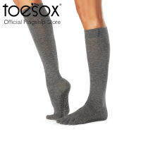 [New Collection Fall 2023]ToeSox Grip Full Toe Scrunch Knee High ถุงเท้ากันลื่น ปิดนิ้วเท้า พิลาทิส