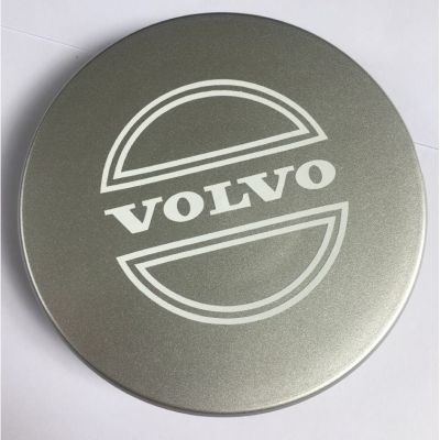 ขาสั้น NEW 1 ฝา ฝาครอบดุมล้อ Volvo 940 ของใหม่ สติกเกอร์ขาว ฝาครอบล้อ ดุม ดุมรถ ดุมล้อ ดุมแม็ก ฝาล้อ ฝาแม็ก โลโก้ วอลโว่ Logo center caps center wheel cover cap