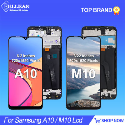 6.22นิ้วจอแสดงผล M105สำหรับ Samsung Galaxy M10 LCD Touch Screen Digitizer M105F A10 assembly. สำหรับ Samsung A105 LCD พร้อมเครื่องมือ