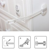 ❅✜ 1pc Durable Baby Safety Protector Child Cabinet Locking Plastic Lock Protection Children Locking From Doors Drawers household