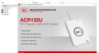 ♀✻☽ For MF1K Fudan S50 / UID Changeable Magic Card Copy Clone Software for ACR122U NFC Reader