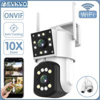 EVKVO UHD 5MP เลนส์10x ชิ้น Wifi กล้อง IP CCTV IP66กันน้ำกลางแจ้ง PTZ ตรวจจับการเคลื่อนไหวเสียงโดมความเร็วสูงเสียงสองทาง