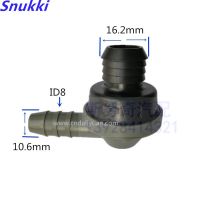 2ชิ้น Id8ข้อศอกวาล์วทางเดียวที่ไม่ใช่วาล์วย้อนกลับวาล์วตรวจสอบสุญญากาศปั๊มลมวาล์วทางเดียวสำหรับ Bmw