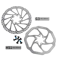 TUO29 จักรยานเสือภูเขา เกลียว อะแดปเตอร์ 6 Bolt โรเตอร์ 160mm 180mm ดิสก์เบรก ผ้าเบรค ดิสก์เบรก G3 HS1